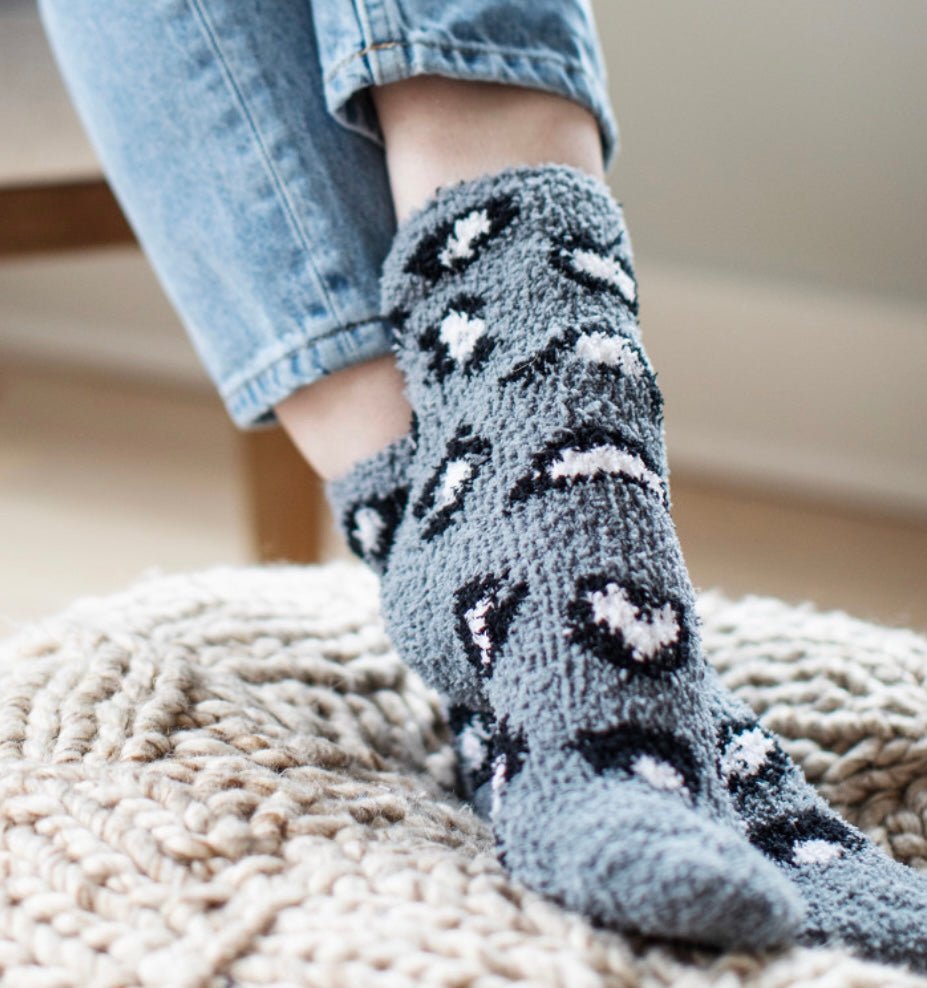 Cat Nap Lounge Socks - Ballyhoo Boutique and Gift