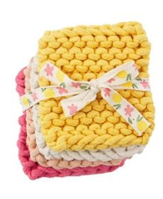 Colorful Crochet Coasters - Ballyhoo Boutique and Gift