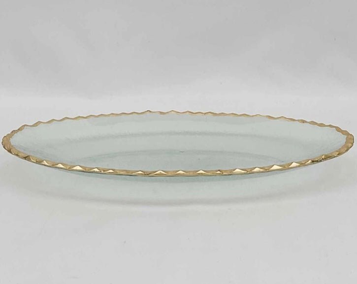 Cordova Oval Serving Tray 13.3x8 - Ballyhoo Boutique and Gift