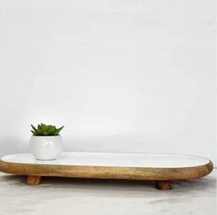 enamelware serving tray - Ballyhoo Boutique and Gift