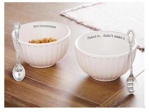 faked not homemade dip bowl - Ballyhoo Boutique and Gift