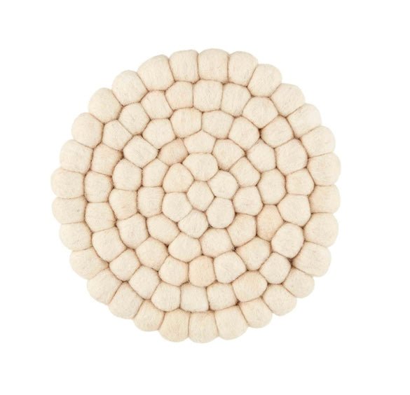 felted round trivets - Ballyhoo Boutique and Gift