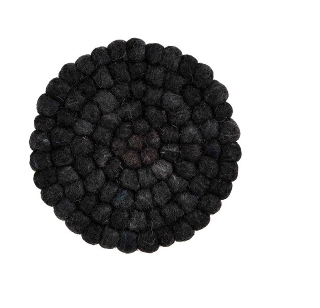 felted round trivets - Ballyhoo Boutique and Gift