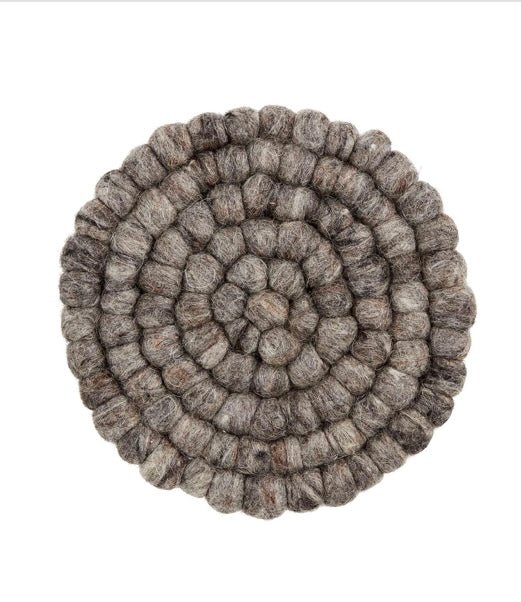 felted round trivets - Ballyhoo Boutique and Gift