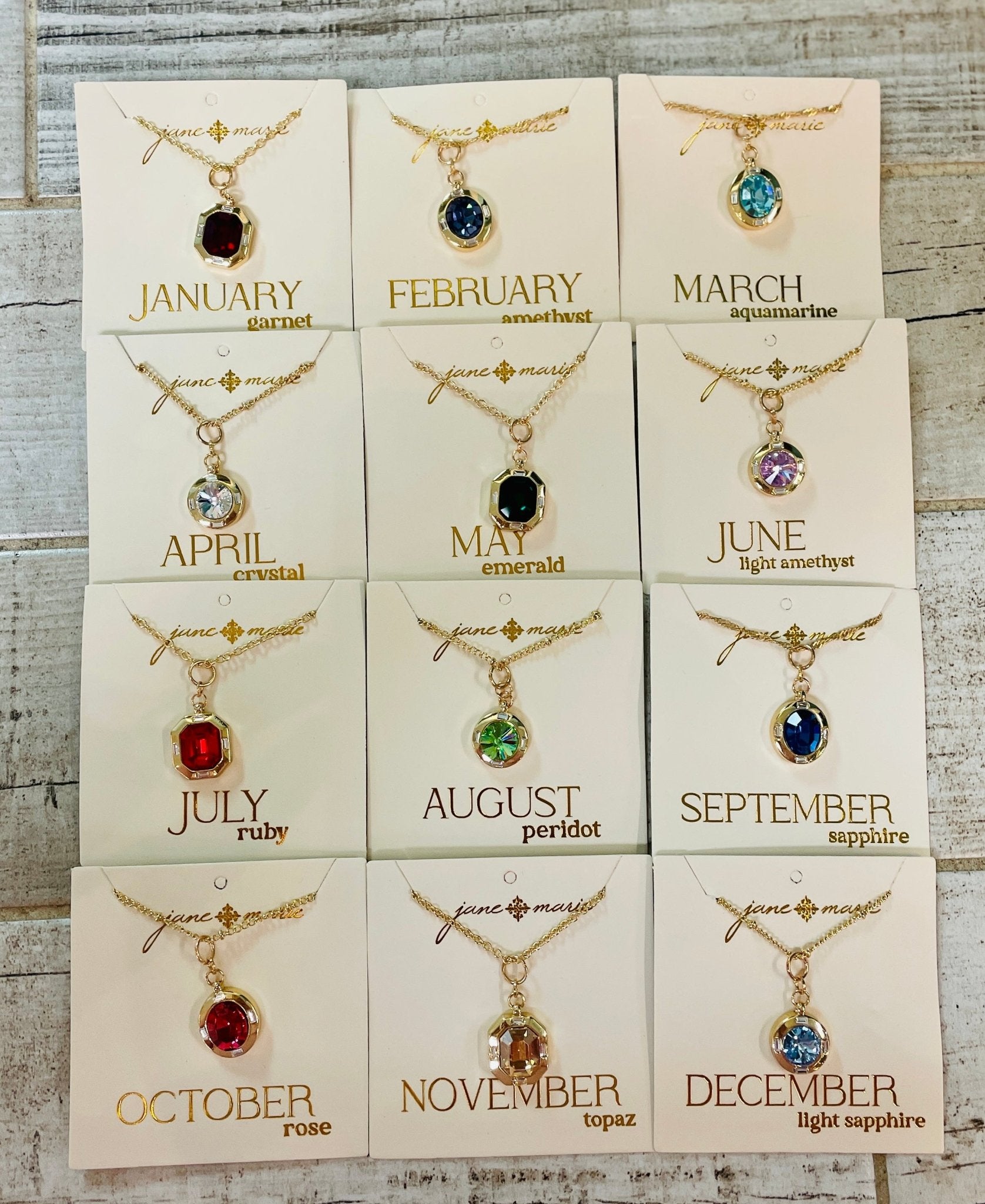 Happy Birthday Necklaces - Ballyhoo Boutique and Gift