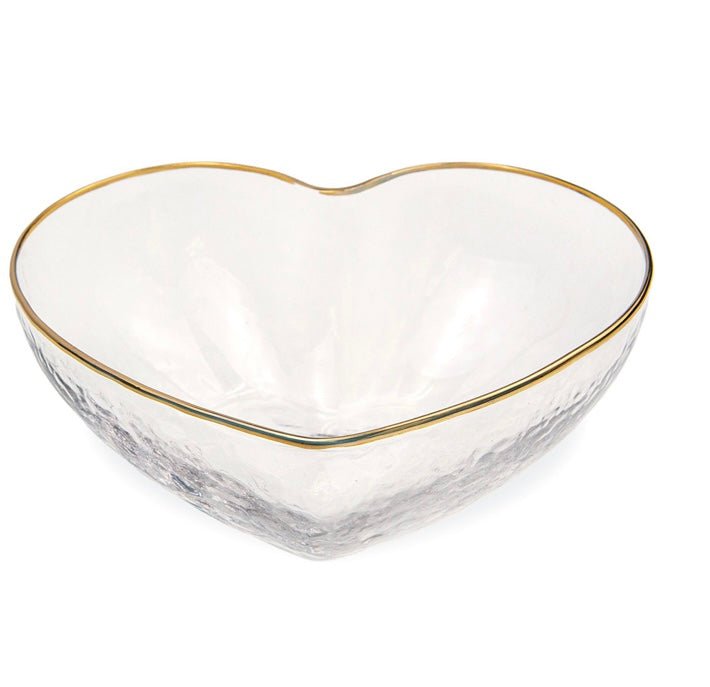 Heart Glass Bowl - Ballyhoo Boutique and Gift