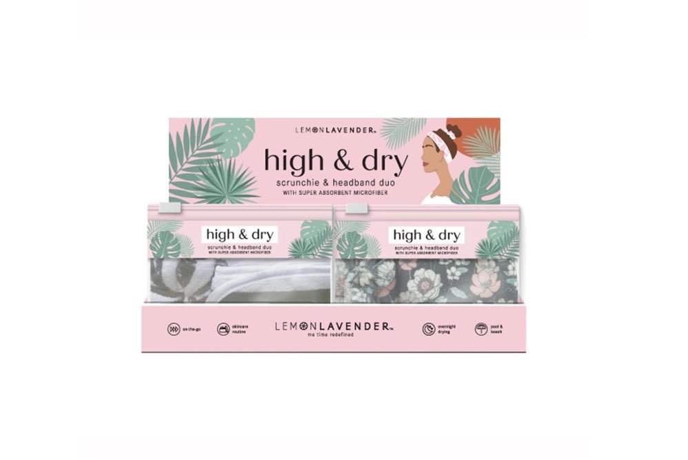 high and dry hair duo set - Ballyhoo Boutique and Gift