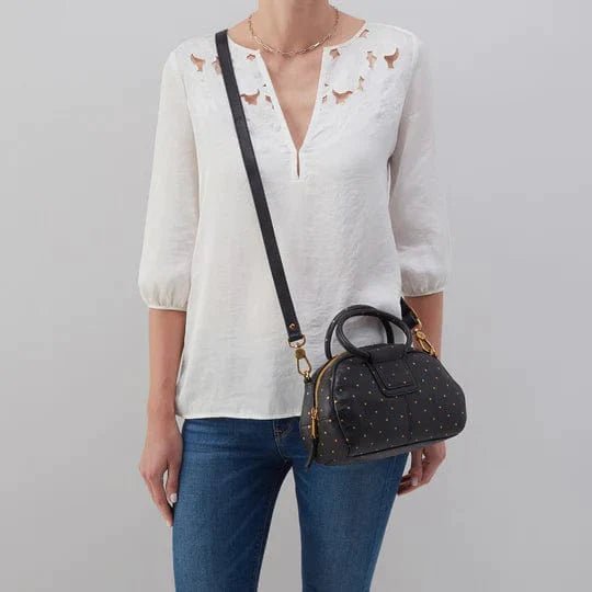 Hobo Shelia Small Satchel Gold Stars - Ballyhoo Boutique and Gift