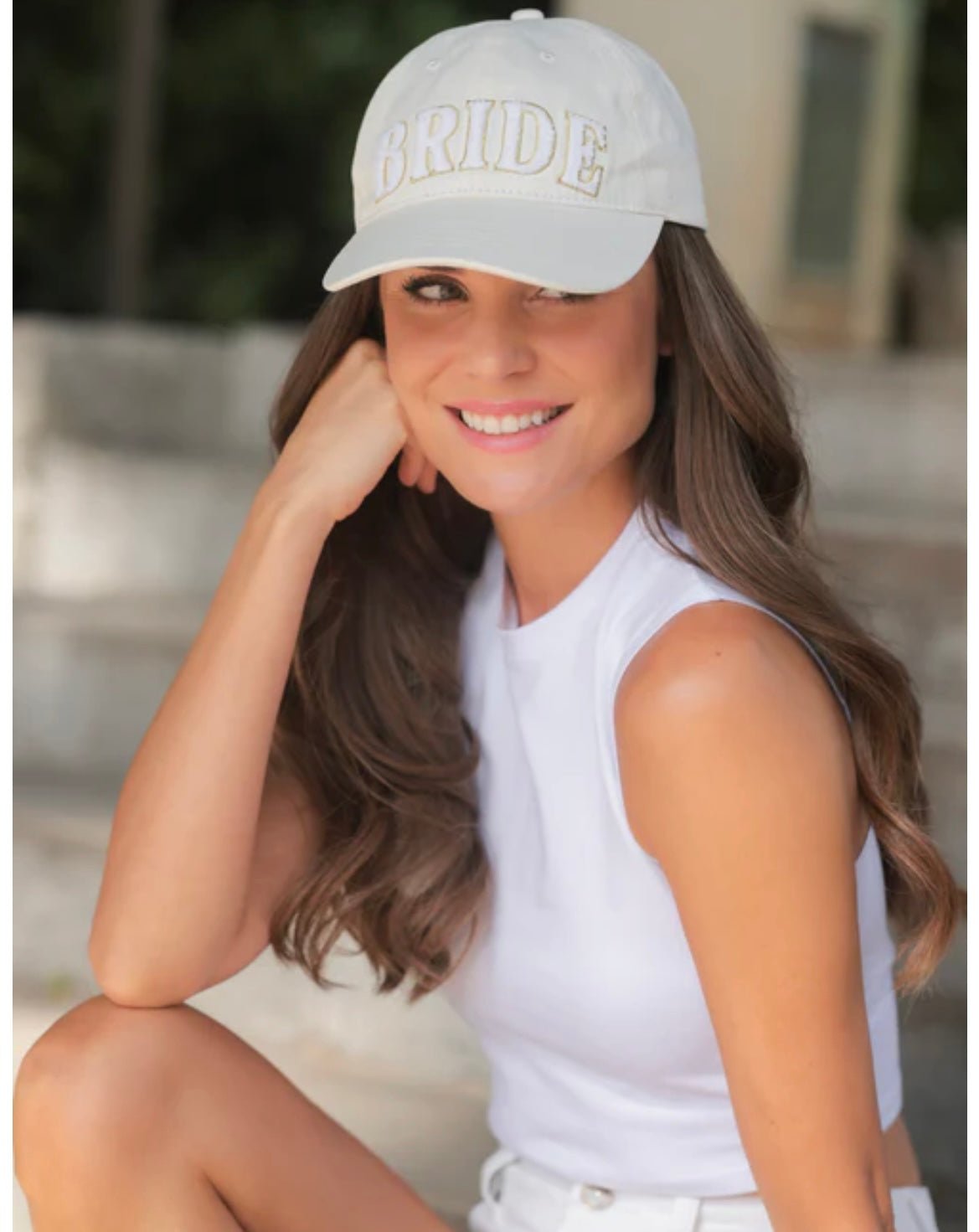 Ivory Bride Cap - Ballyhoo Boutique and Gift