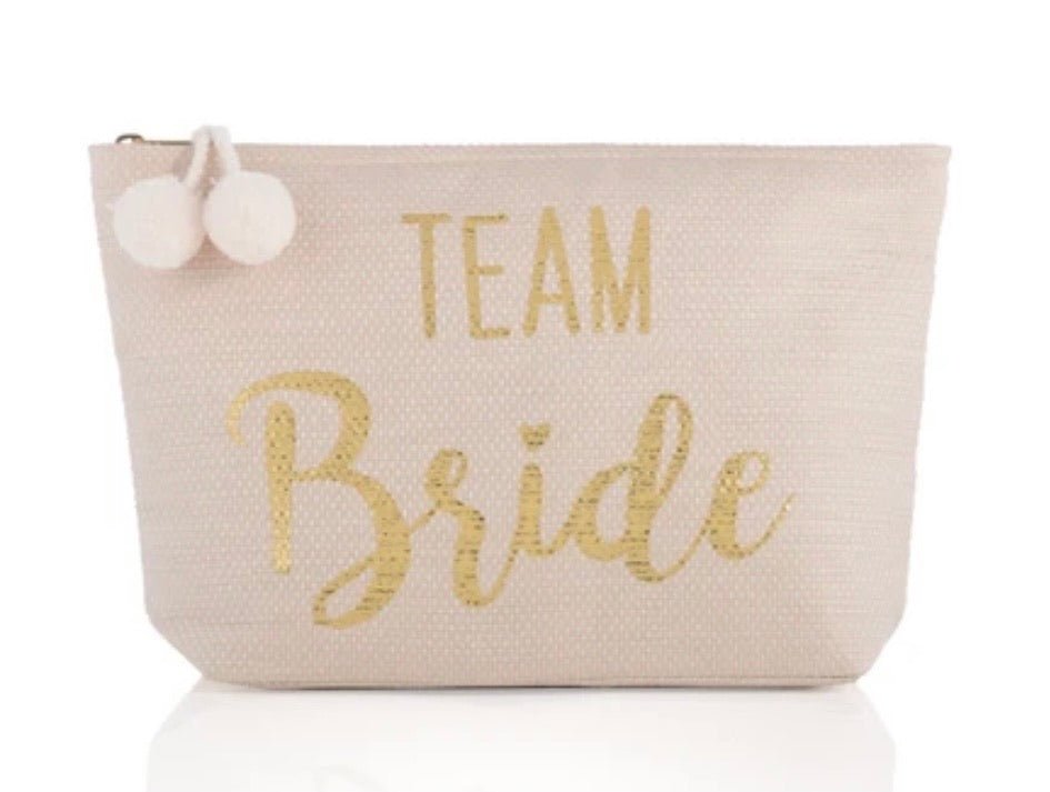 Mia Team Bride Zip Pouch - Ballyhoo Boutique and Gift