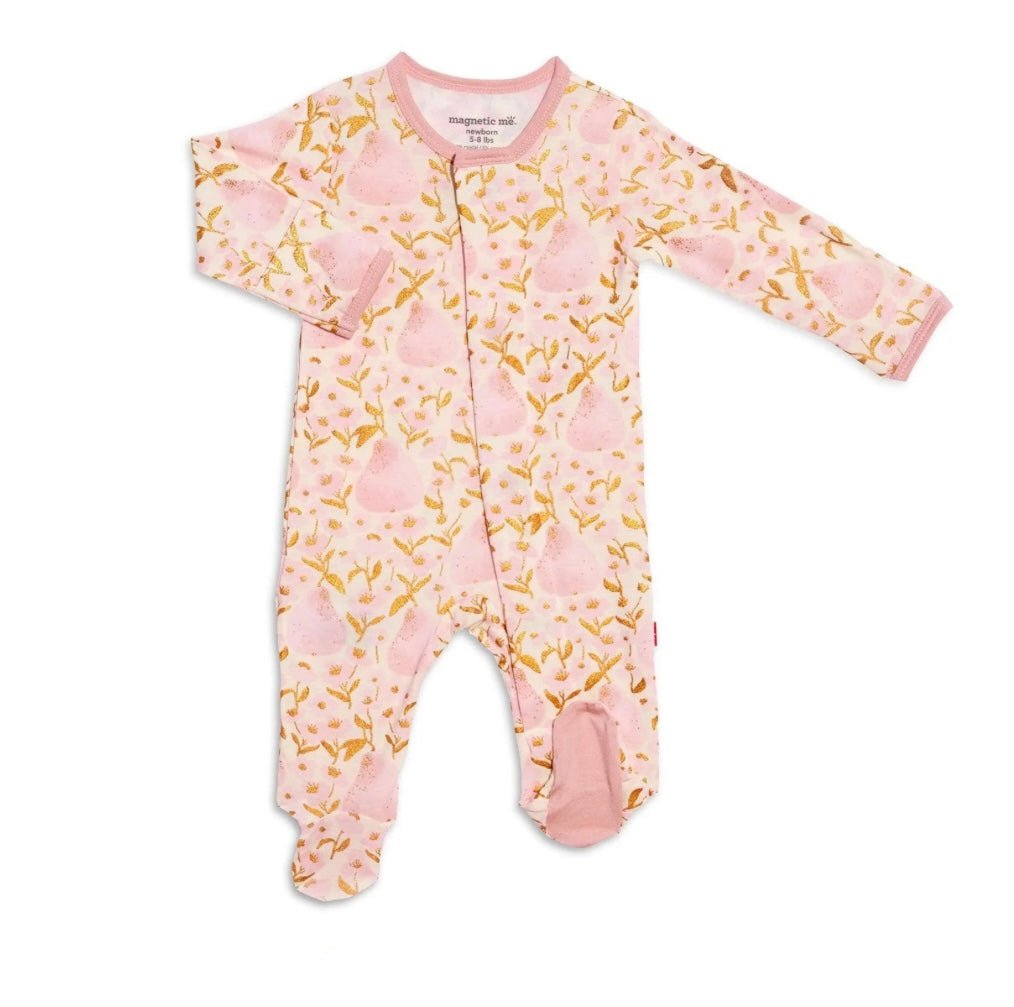 MM Pearadise Footie - Ballyhoo Boutique and Gift
