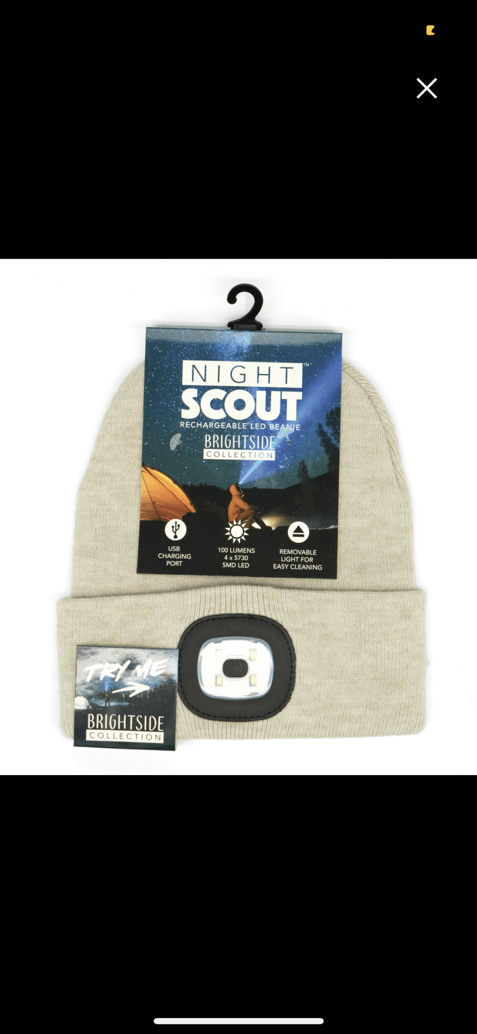 Night Scope LED Beanie - Ballyhoo Boutique and Gift