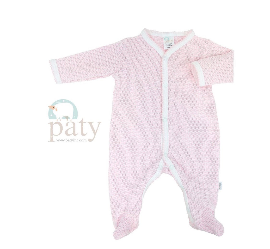 Paty LS Footie (NB) - Ballyhoo Boutique and Gift