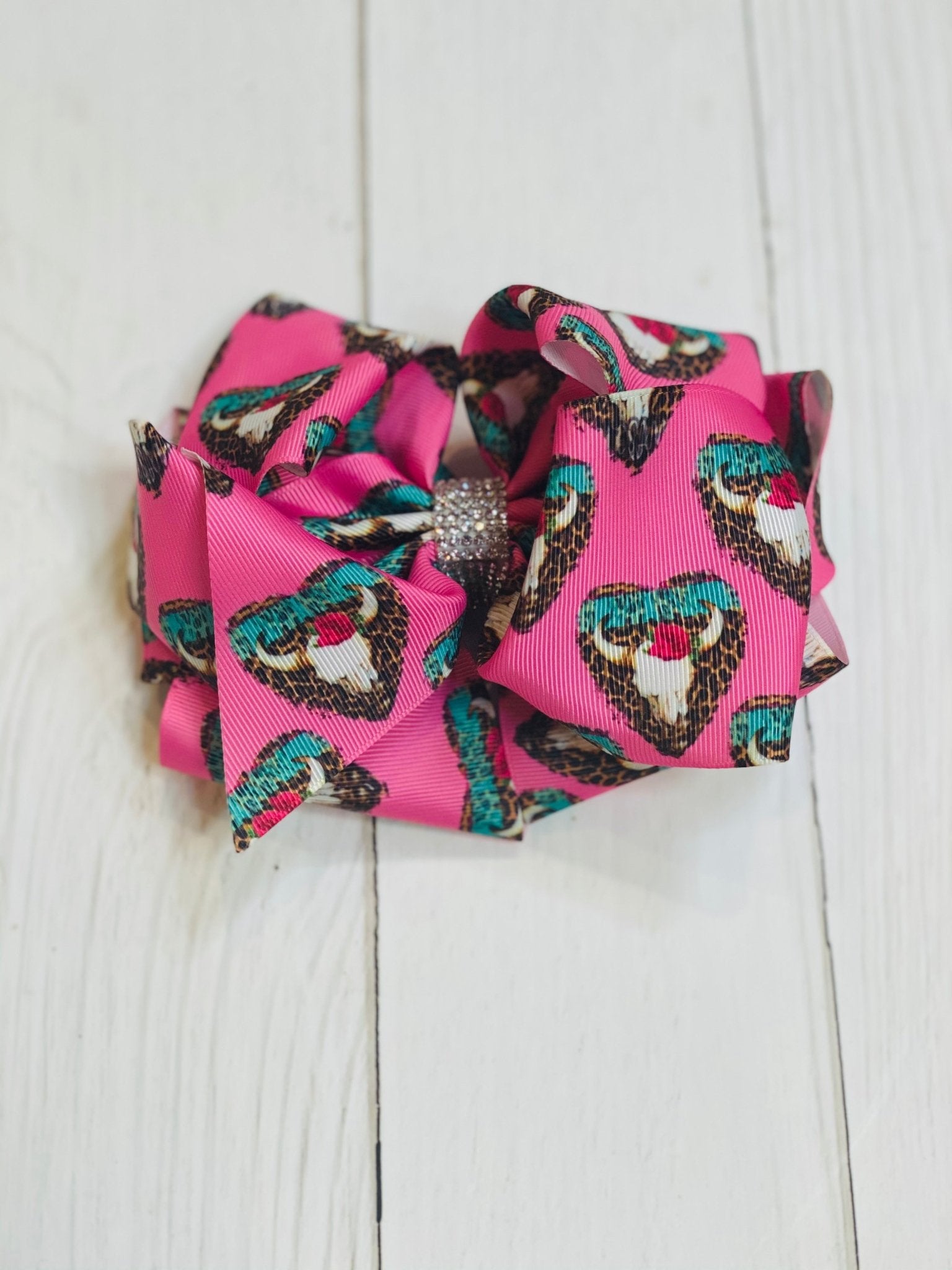 Rhinestone Bow - Ballyhoo Boutique and Gift