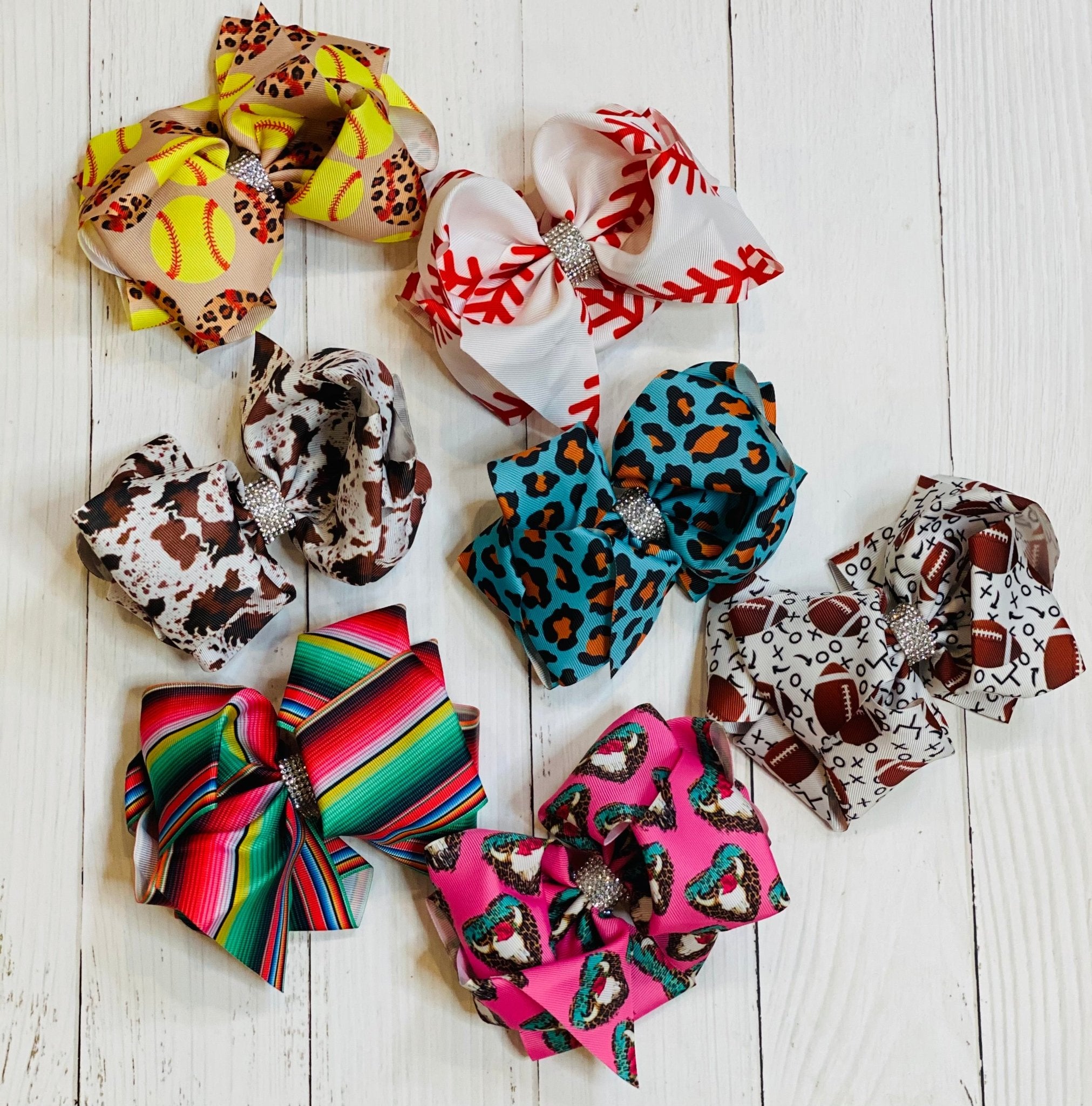 Rhinestone Bow - Ballyhoo Boutique and Gift