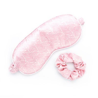 Satin Eye Mask & Scrunchie Set - Ballyhoo Boutique and Gift