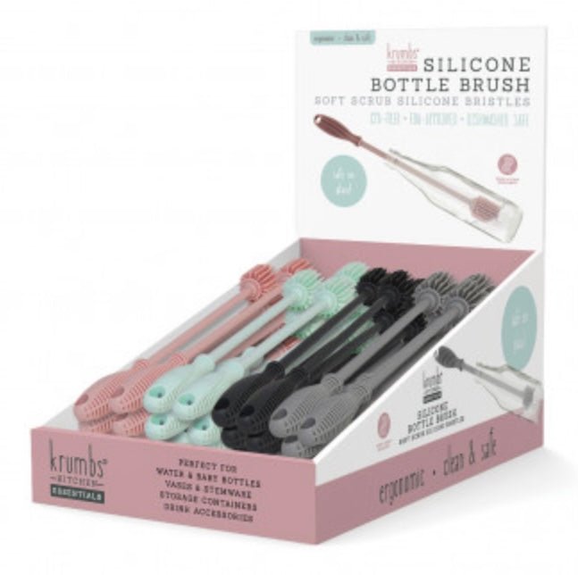 Silicon Bottle Scrub Brush - Ballyhoo Boutique and Gift