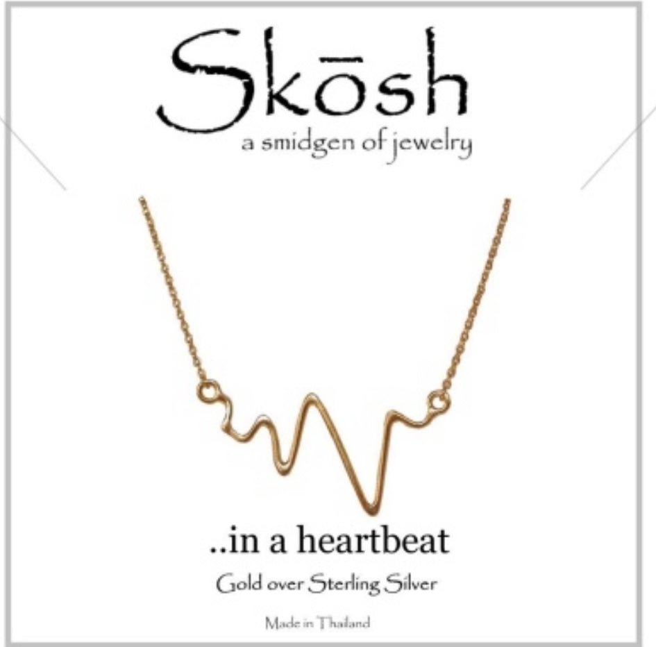 Skosh 57 - 380 - 12 Gold Heartbeat - Ballyhoo Boutique and Gift