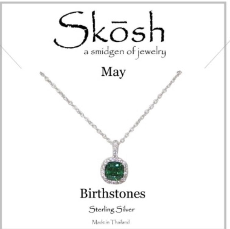 Skosh Birthstone Necklace - Ballyhoo Boutique and Gift