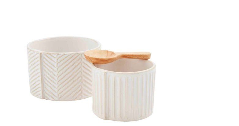 textured tidbit dishes - Ballyhoo Boutique and Gift