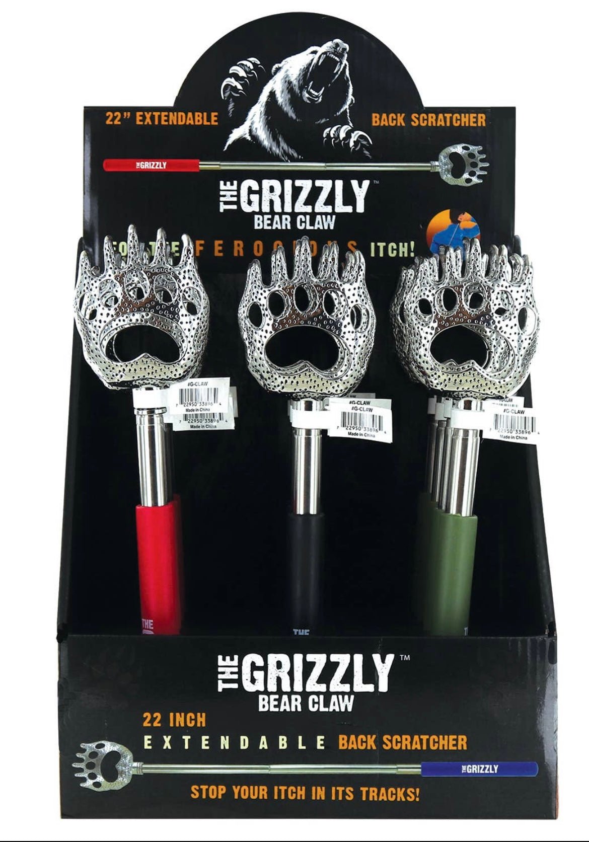 The Grizzly Back Scratcher - Ballyhoo Boutique and Gift