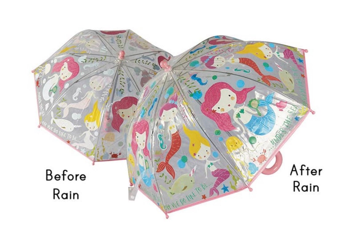 Water Color Changing Umbrella - Ballyhoo Boutique and Gift