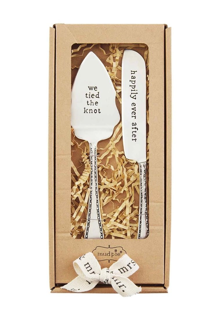 Wedding Cake Serving Utensil Set - Ballyhoo Boutique and Gift