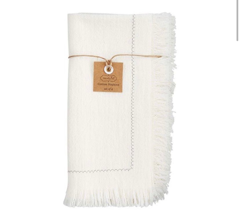 White Cotton Towel - Ballyhoo Boutique and Gift