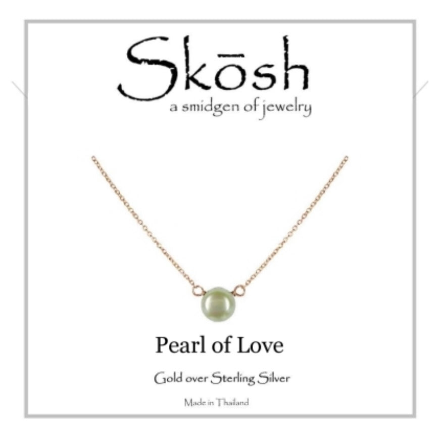 White Pearl 55 - 912 - 10 Gold - Ballyhoo Boutique and Gift